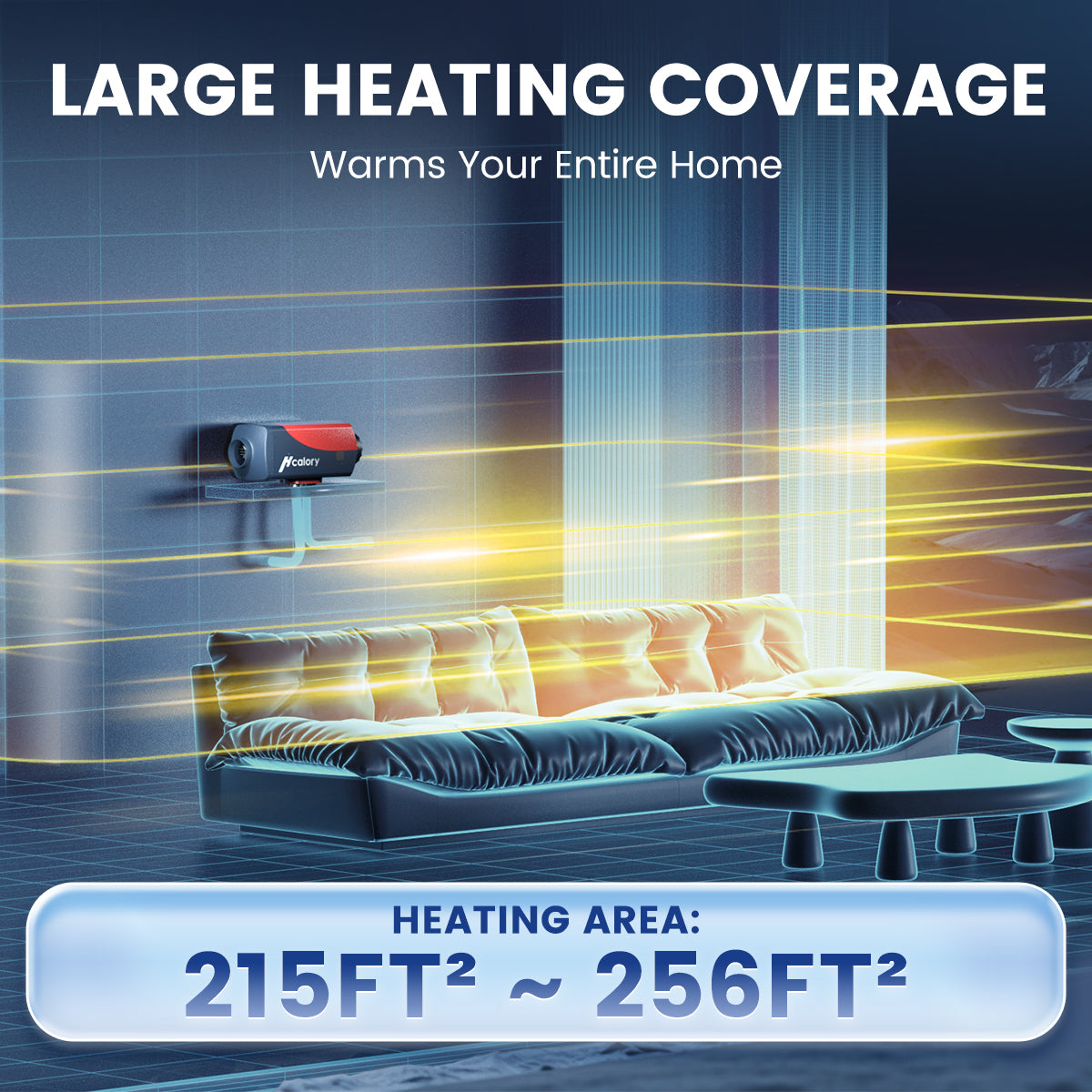 F Series Diesel Heater Origin-SE, 12V Separated App Control