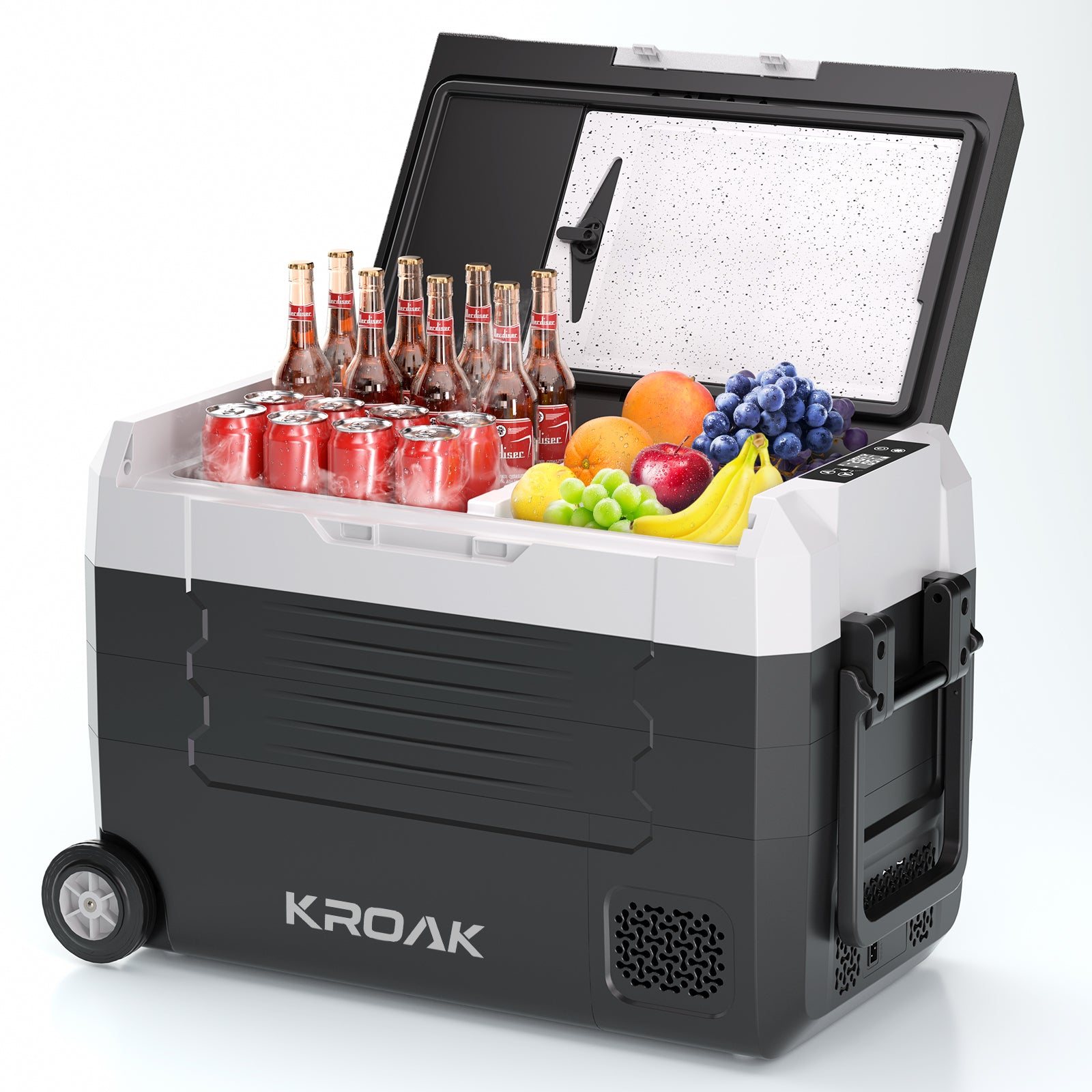 ldw-series-car-fridge-wheeled-dual-zone-electric-cooler-kroak-45l-front-view