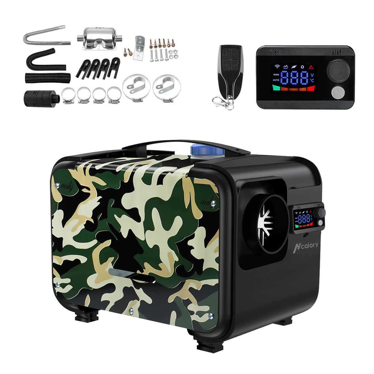 M18 Diesel Heater, Camouflage Fast Ignition All In One