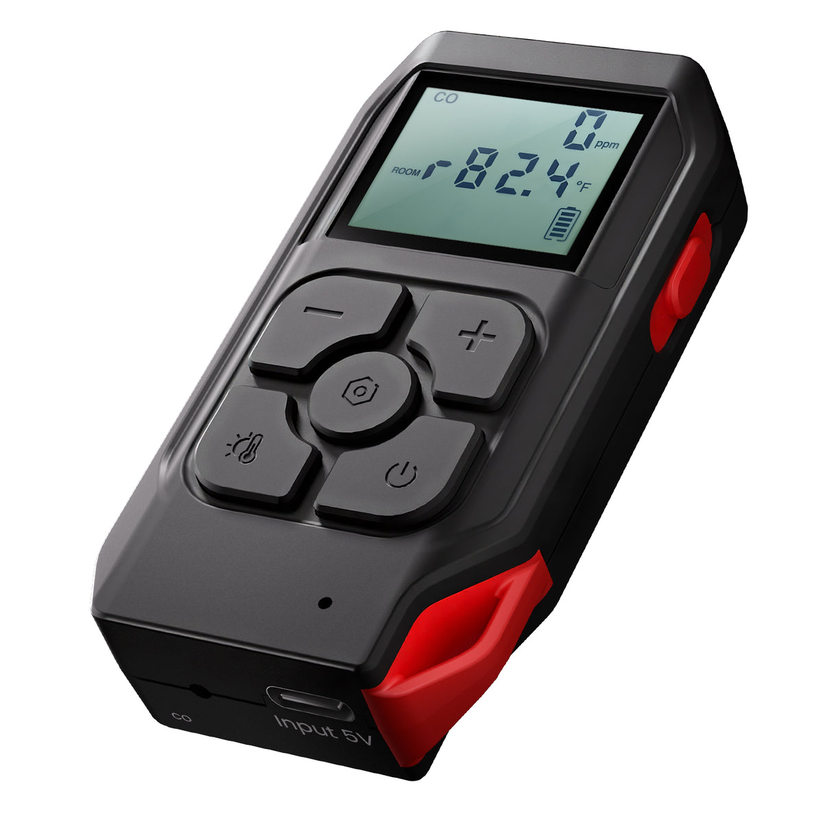 Temperature Remote Control Remote Control, Wireless Temp Sensing with CO Alarm - Hcalory