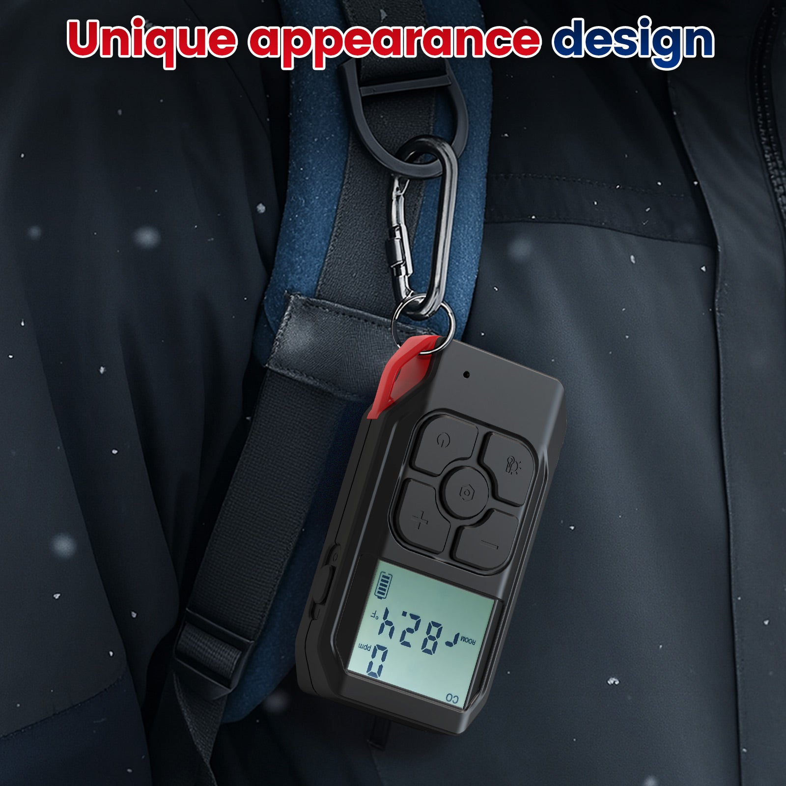 Remote Control For Temperature Remote Control, Wireless Temp Sensing with CO Alarm - Hcalory