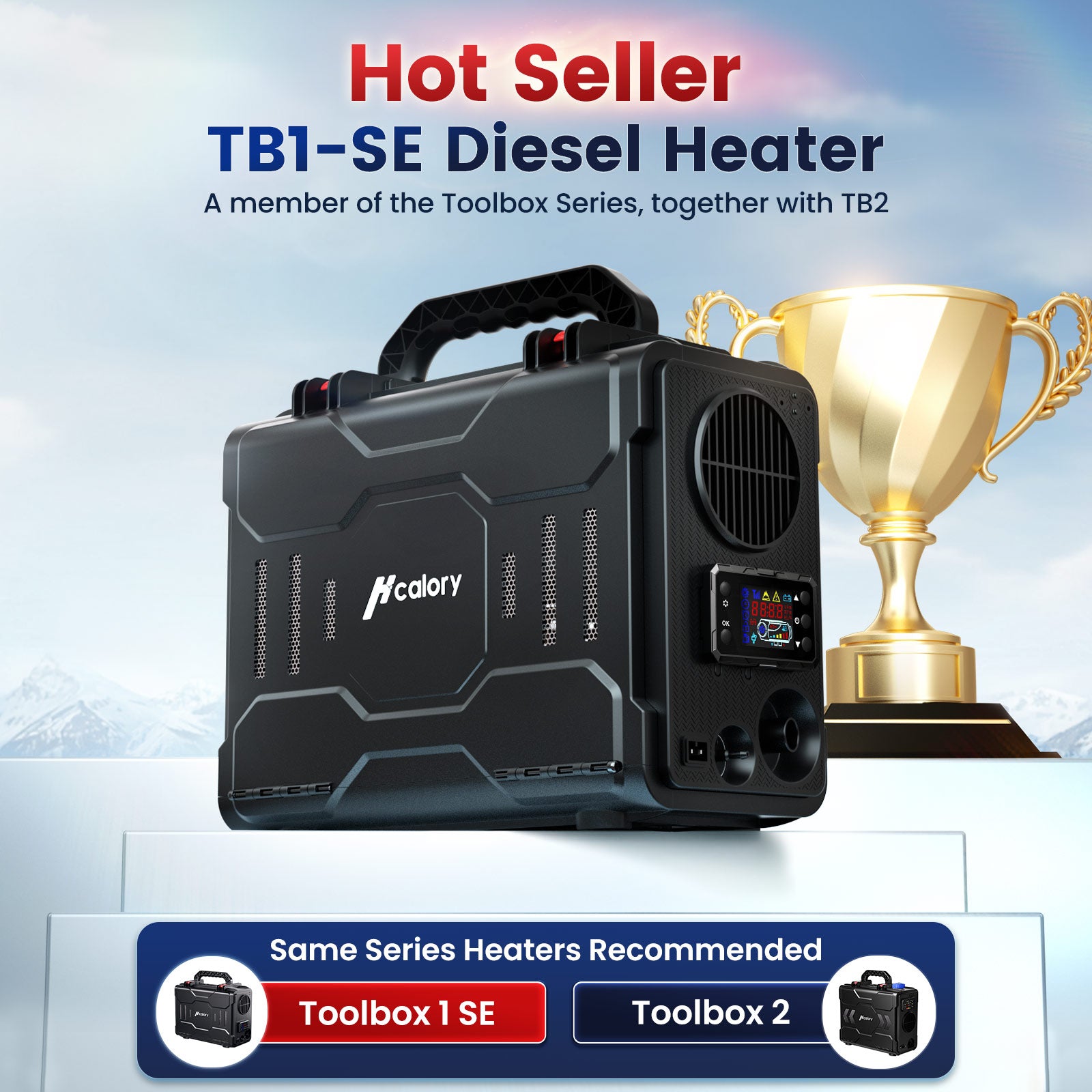 TB2 Diesel Heater Toolbox2, 6L All In One bluetooth Control