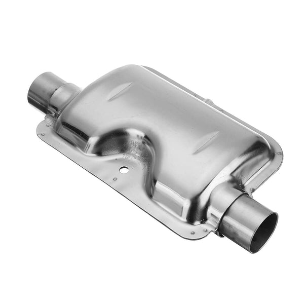 A02 Heater Silencer Exhaust Parts, Stainless Steel Sliver