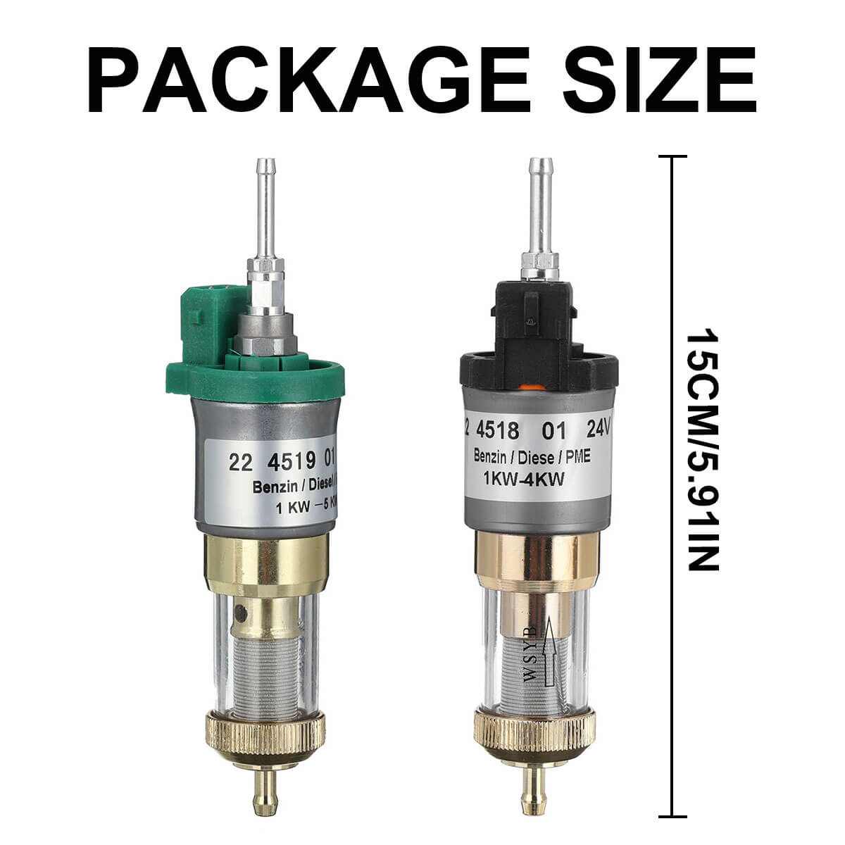 A5 Fuel Pump, Heater Diesel 12V/24V Filter Element – Hcalory